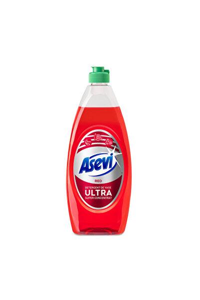 ASEVI Detergent de vase, Concentrat, Roșu, 650ml
