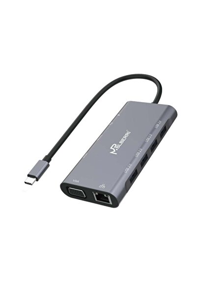 mpBLBERRI محطة إرساء متعددة المنافذ USB-C 11 في 1