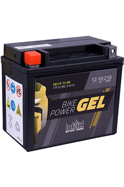 Landport (LP) Baterie motocicletă YTX12-BS Gel Intact 12V 10 Ah 250 EN 150X87...