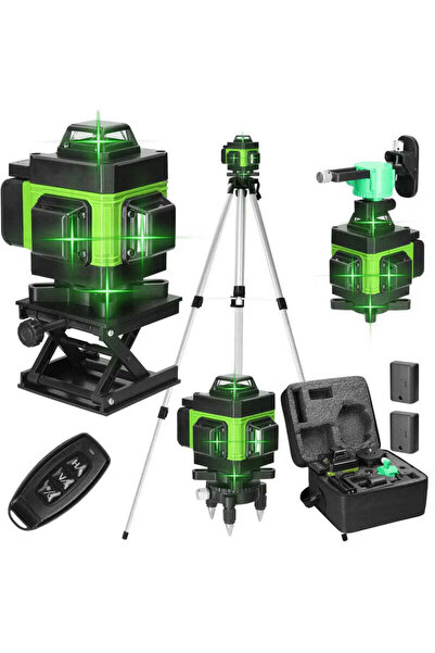 OEM Nivelă laser, 2 baterii, trepied de 100 cm