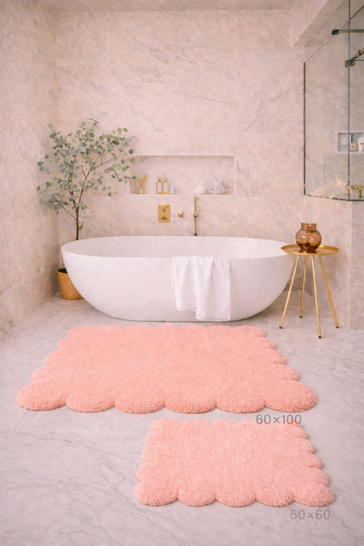 SOFT DECOR Covoraș de baie decorativ anti-alunecare cu tăieturi Daisy, pentru...