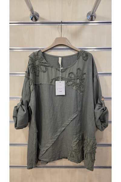 Park Moda Italian Linen Blouse