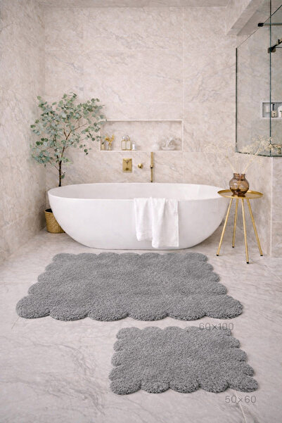 SOFT DECOR Covoraș de baie decorativ anti-alunecare cu tăieturi Daisy, pentru...