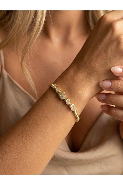 İNN JEWELLERY Xuping Bracelet Anti-Tarnish Antiallergic Gourmet Figured (2 Ye...