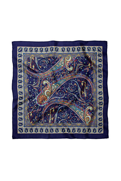 Sultan İpek Shawl Patterned Scarf / Bandana 50X50Cm