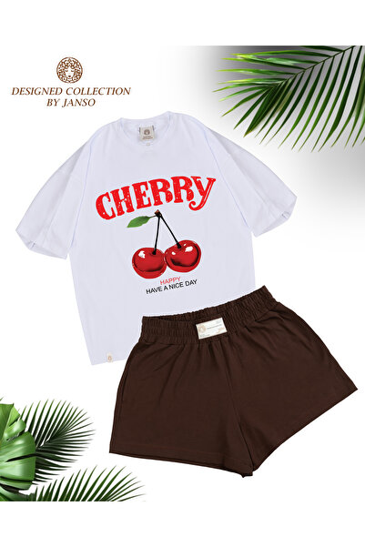 ZAVIXO -ΓΥΝΑΙΚΕΙΟ Χειμερινό Σετ Σορτς με 3 Κλωστές Oversize – Ζεστό & Άνετο C...