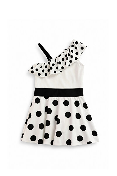 Minipodyum Момичешки бански с хигиенични подплънки, детайл с яка и презрамки