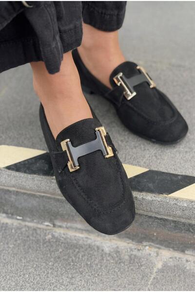 I Love Shoes Elara Γυναικείο Loafer Μαύρο Σουέντ