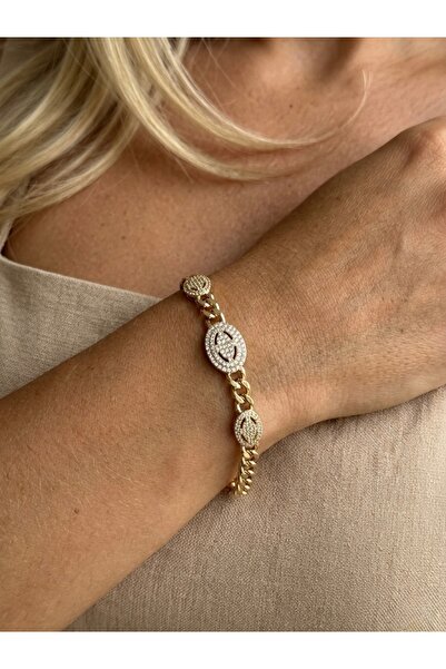 İNN JEWELLERY Xuping Bracelet Anti-Tarnish Antiallergic Gourmet Figured (2 Ye...