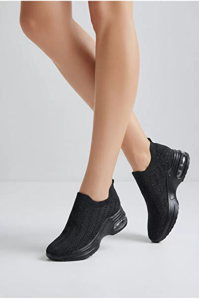 Guja حذاء رياضي نسائي أنيق بدون أربطة مع حشوة مخفية