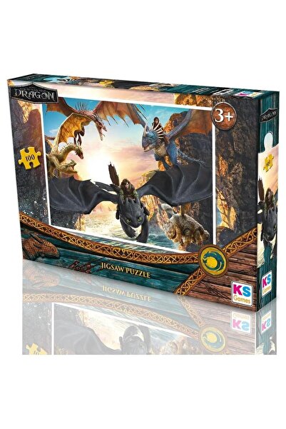 Ks Games How to Train Your Dragon 100 Piece Puzzle