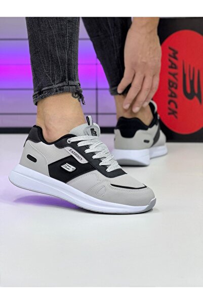 mayback Men's Thick Comfort Sole Lace-Up Summer Casual Sneaker Sports Shoes