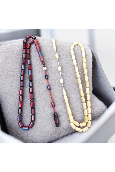 İnan Tesbih كبسولات خشب الكافور وعظم الجمل ثنائية الاستخدام للتسبيح