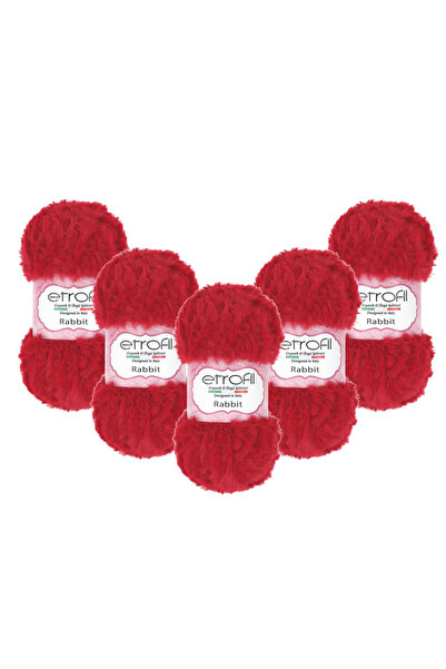 Etrofil Rabbit (73289) 5 ΤΕΜ. 100 γρ. 65 μ. 100% Πολυεστέρας Βελούδινο Χοντρό...