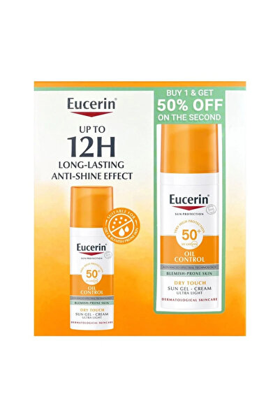Eucerin كريم للتحكم في الزيوت مع حماية من الشمس SPF50+ دراي تاتش 50 مل + خصم ...