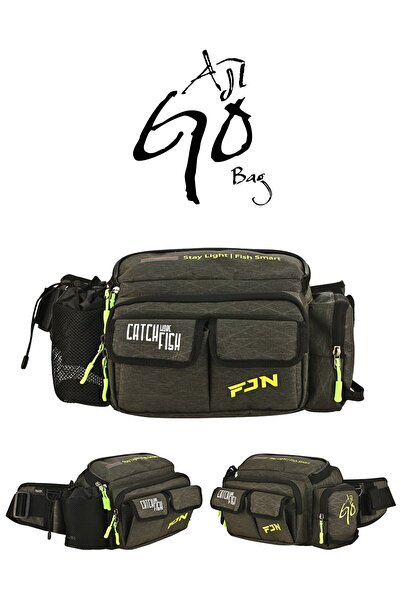 Fujin AjiGo Bel Çantası Khaki - Balıkçı Çantası