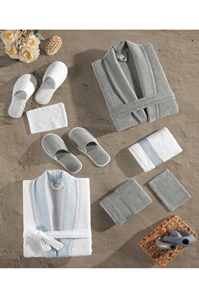 Barigo Bathrobe Set 10 Pieces Cotton 💯 🇹 🇷   Turkish Made 🇹 🇷