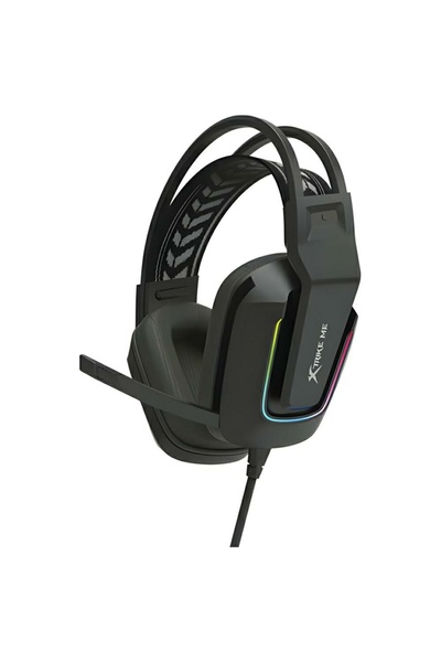XTRIKE ME GH-712 Wired Gaming Headset 50mm RGB 3.5mm+USB Black