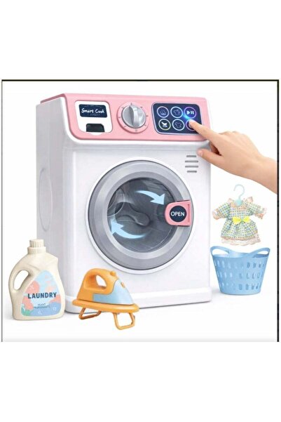 MARAH TOYS Mini washing machine toy for girls, a washing machine that actuall...