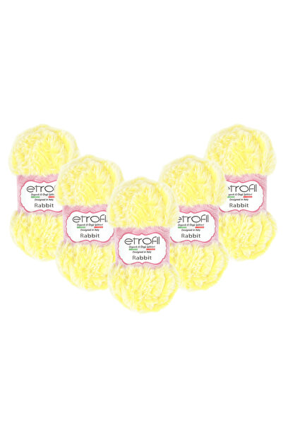 Etrofil Rabbit (72165) 5 ΤΕΜ. 100 γρ. 65 μ. 100% Πολυεστέρας Βελούδινο Χοντρό...