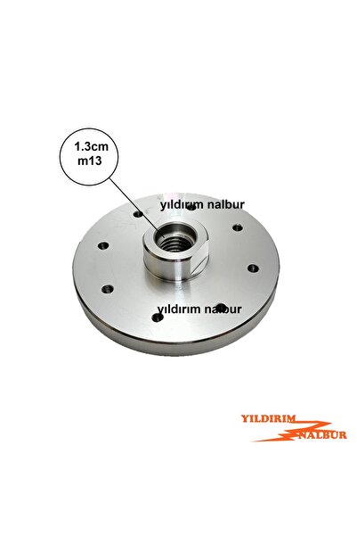 yıldırım nalbur ALÜMİNYUM FLANŞ TORNA AHŞAP DAİRE TESTERE GRANİT KESME FLANŞ 80MM