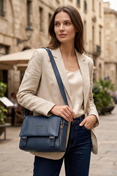 By Hakan Gk45 Yikama Leather Women's Crossbody Bag, Very Suitable for Daily U...