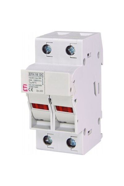 Eti Separator de siguranțe, EFH 10 DC 10x38mm pentru Panouri Fotovoltaice 2P ...