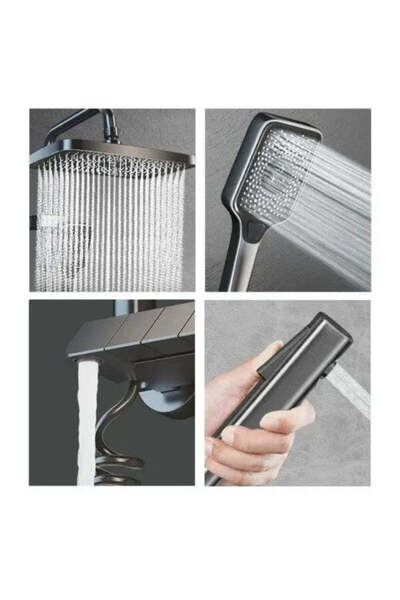 Premium Home GOLDEN SINK + SHOWER SET