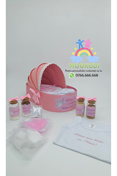 MOOKODI Εξατομικευμένο Σετ "Πρώτο Baby Shower με τους Νονούς/Νονές" - "Legada...