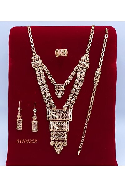 Guardian طقم بديل ذهب فاخر كامل – شكل ذهب حقيقي + ضمان سنة