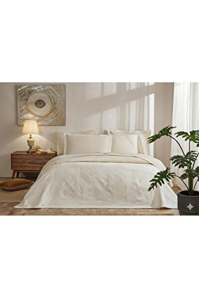 Özdilek Набір Ranforce Double Pike Cream Jacquard Lux ​​​​Kp (z)