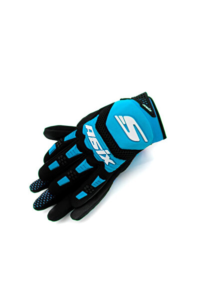 Asix Manusi enduro/atv/cross AS3 Junior, culoare albastru, marime YM