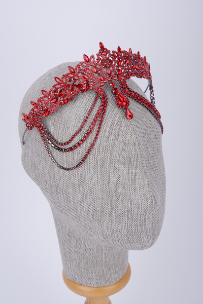 Limelia Κομψό αξεσουάρ κορώνας για την ημέρα της χέννας και τον αρραβώνα με κ...