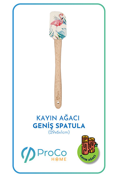 PROCO HOME Silicone Flamingo Wide Spatula