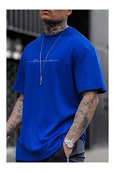 Pink Sky Tricou oversize 100% bumbac unisex, potrivire confortabilă, tendință...