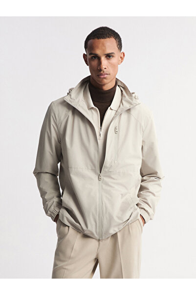 LC Waikiki Regular Fit Hooded Men's Raincoat