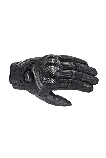 LS2 Atom Man motorcycle gloves, black color, size M