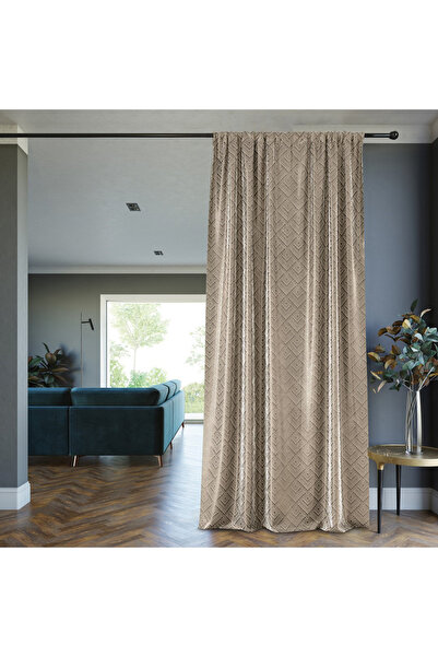 Amelia Home Blackout drapery with glamour style drapery, Caspe, density 230 g...