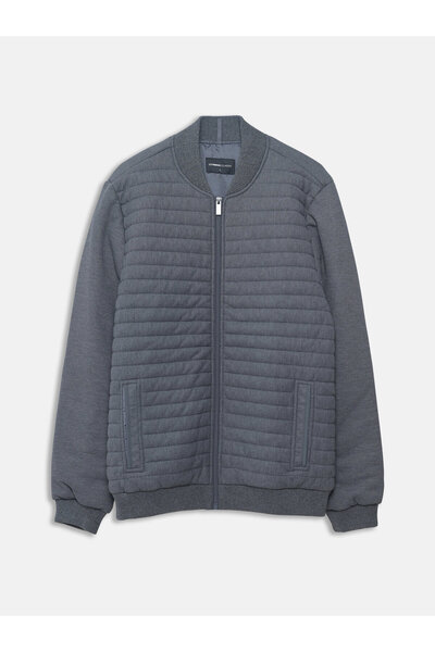 LC Waikiki Regular Fit College Collar Men's Knitwear Coat