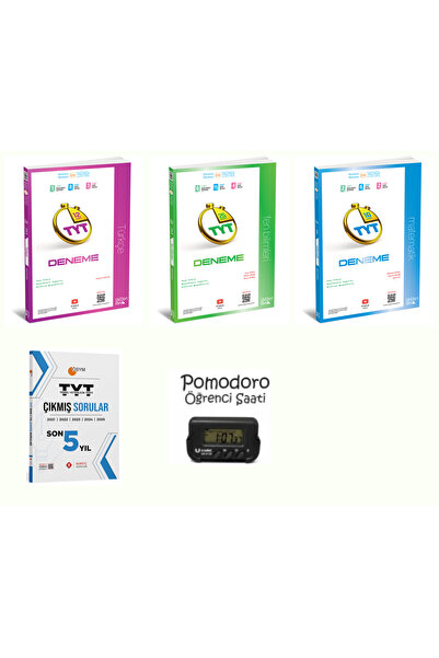 Üç Dört Beş Yayıncılık Üç dört beş yayınları TYT deneme seti Türkçe,Matematik...