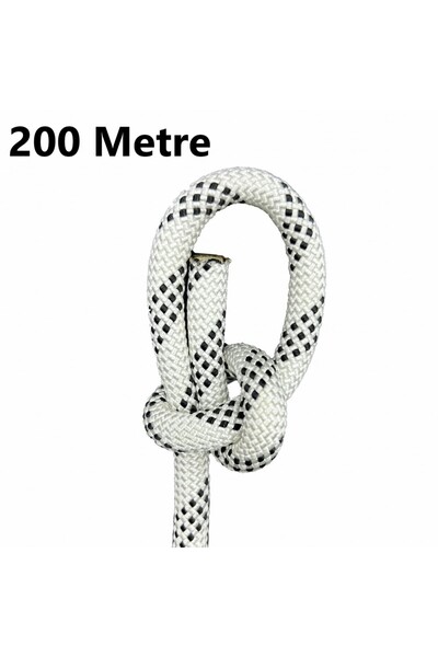 Cantayurdu Orca 11 mm 200 Metre Polyamid Statik Halat – Dağcılık, Kurtarma ve...