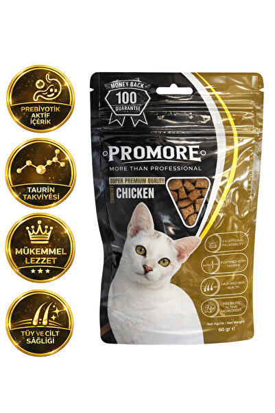 Promore Tavuklu Kedi Ödül Maması 60 gr – Taurin Destekli