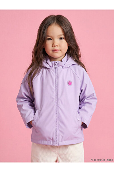 LC Waikiki Hooded Girls' Raincoat