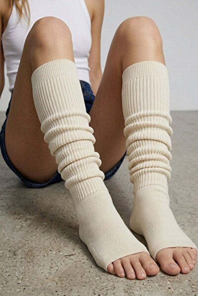 COTENCONCEPT بنطلون رفيع بدون أكمام من القطن المخلوط فوق الركبة