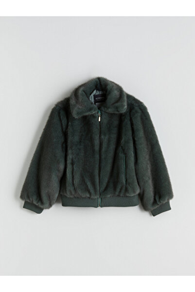 LC Waikiki Girls' Faux Fur Coat
