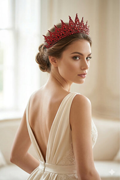 Limelia تاج العروس من حجر الكريستال، إكسسوار شعر لحفلات الزفاف، تصميم أنيق