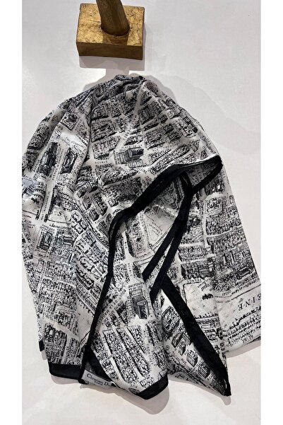 EB SCARF Ιταλικό μεταξωτό σάλι |   Ελαφρύ και κομψό σχέδιο