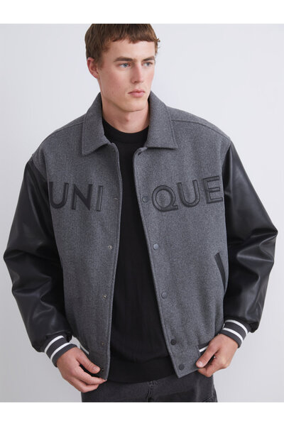 LC Waikiki Relaxed Fit Collared Neck Men's Coat