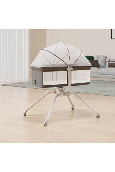 My Baby Baby Bedside Crib Baby Bassinet Bed Convertible to Toddler Bed