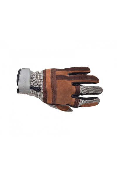 Leoshi Manusi moto vintage Leoshi, culoare maro, marime L